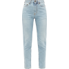 SAINT LAURENT  Distressed slim-fit jeans - Jeans - 