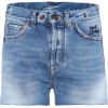 SAINT LAURENT Embroidered denim shorts - pantaloncini - 
