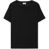 SAINT LAURENT Essentials appliquéd - T-shirts - $490.00  ~ £372.41