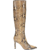 SAINT LAURENT Kate 85 python leather boo - Boots - 