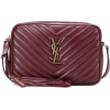 SAINT LAURENT Lou leather shoulder bag - Borsette - 