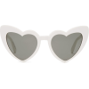 SAINT LAURENT  Lunettes de soleil cœur e - Sunglasses - 