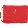 SAINT LAURENT Monogram leather pouch - Borse con fibbia - 375.00€ 