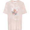 SAINT LAURENT Printed cotton T-shirt - Majice - kratke - 