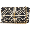 SAINT LAURENT Rafia Monogramme Kate Cros - Hand bag - 