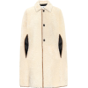 SAINT LAURENT Shearling poncho coat - Jacket - coats - 