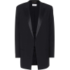 SAINT LAURENT Virgin wool tuxedo jacket - Куртки и пальто - 
