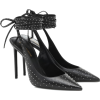 SAINT LAURENT Zoe 105 embellished leathe - Klassische Schuhe - 
