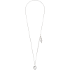 SAINT LAURENT crystal-embellished heart - Halsketten - 