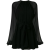 SAINT LAURENT georgette mini dress - Платья - 