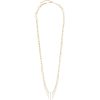 SAINT LAURENT long-line fringe necklace - ネックレス - 
