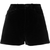 SAINT LAURENT mini cord short shorts - 短裤 - 