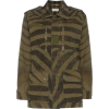 SAINT LAURENT zebra print parka coat 1,2 - Chaquetas - 