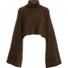 SALLY LAPOINTE cropped mohair turtleneck - Swetry - 