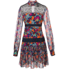 SALONI floral printed flared dress - Vestidos - 