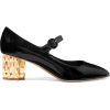 SALVATORE FERRAGAMO Ortensia patent-leat - Sapatos clássicos - 