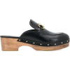 SALVATORE FERRAGAMO black clug - 凉鞋 - 