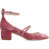 SAM EDELMAN pink velvet mary jane shoe - Klasični čevlji - 