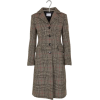 SANDRO Checked wool-blend coat - Kurtka - 