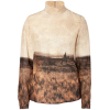 SANDRO Long sleeves t-shirts Brown - 長袖Tシャツ - 
