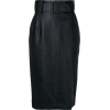 SARA BATTAGLIA wet-look pencil skirt 370 - Skirts - 