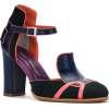 SARAH CHOFAKIAN panelled leather pumps - Klasične cipele - 