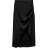 SATIN EFFECT RUCHED SKIRT - Skirts - $49.90  ~ £37.92