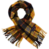 SCOTCH & SODA yellow black tartan scarf - Šali - 