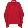 SEE BY CHLOÉ Cotton-blend poncho jacket - 外套 - 