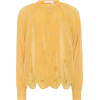 SEE BY CHLOÉ Embroidered silk-blend blou - Long sleeves shirts - 
