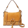 SEE BY CHLOÉ Joan small suede-paneled te - Kleine Taschen - 