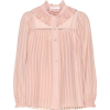 SEE BY CHLOÉ Ruffled cotton-blend blouse - Long sleeves t-shirts - 