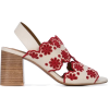 SEE BY CHLOÉ embroidered flower sandals - Sandały - 