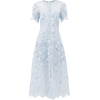 SELF-PORTRAIT Buttoned floral-lace midi - Obleke - 