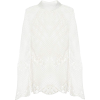 SELF-PORTRAIT Crochet top - 长袖衫/女式衬衫 - 