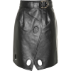 SELF-PORTRAIT Leatherette mini-skirt - Юбки - 