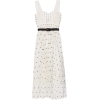 SELF PORTRAIT OPENWORK DRESS WITH A FLOR - sukienki - 