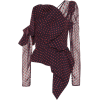 SELF-PORTRAIT One-shoulder embroidered t - Srajce - dolge - 