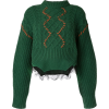 SELF-PORTRAIT cable knit jumper - Pullovers - $318.00 