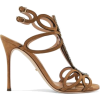 SERGIO ROSSI Crystal-embellished cutout  - 凉鞋 - $578.00  ~ ¥3,872.79