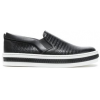 SERGIO ROSSI Textured-leather  - Loafers - 