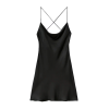 SHORT SATIN EFFECT DRESS - Obleke - $45.90  ~ 39.42€