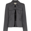 SHUSHU/TONG grey bow jacket - Jacket - coats - 