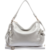 SIDE POCKET HOBO BAG-SLVR - Hand bag - $55.00  ~ £41.80