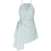 SIGNIFICANT OTHER linen wrap romper - sukienki - 