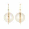 SIMONE ROCHA 24kt gold-plated faux pearl - イヤリング - 
