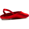 SIMONE ROCHA Red 5 pointed Satin flats - Sandale - 