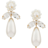 SIMONE ROCHA crystal and pearl drop earr - Naušnice - 