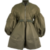 SIMONE ROCHA green puffer coat - Jaquetas e casacos - 