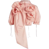 SIMONE ROCHA light pink blouse - Рубашки - короткие - 